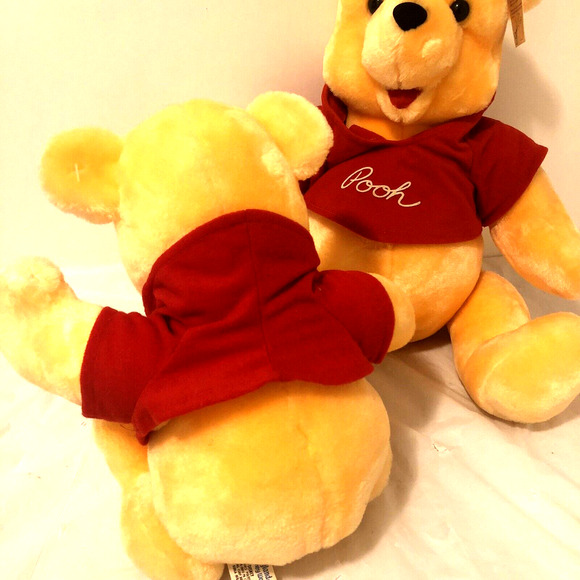 Winnie The Pooh Plush Animals Disneyland Stuffed Disney LOT OF 2 Small & Large - Picture 5 of 16